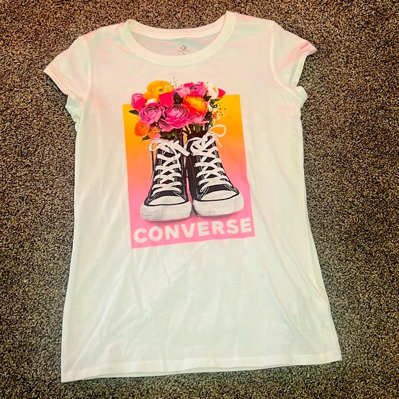 Converse T-shirt size L (12/13) - Picture 1 of 5